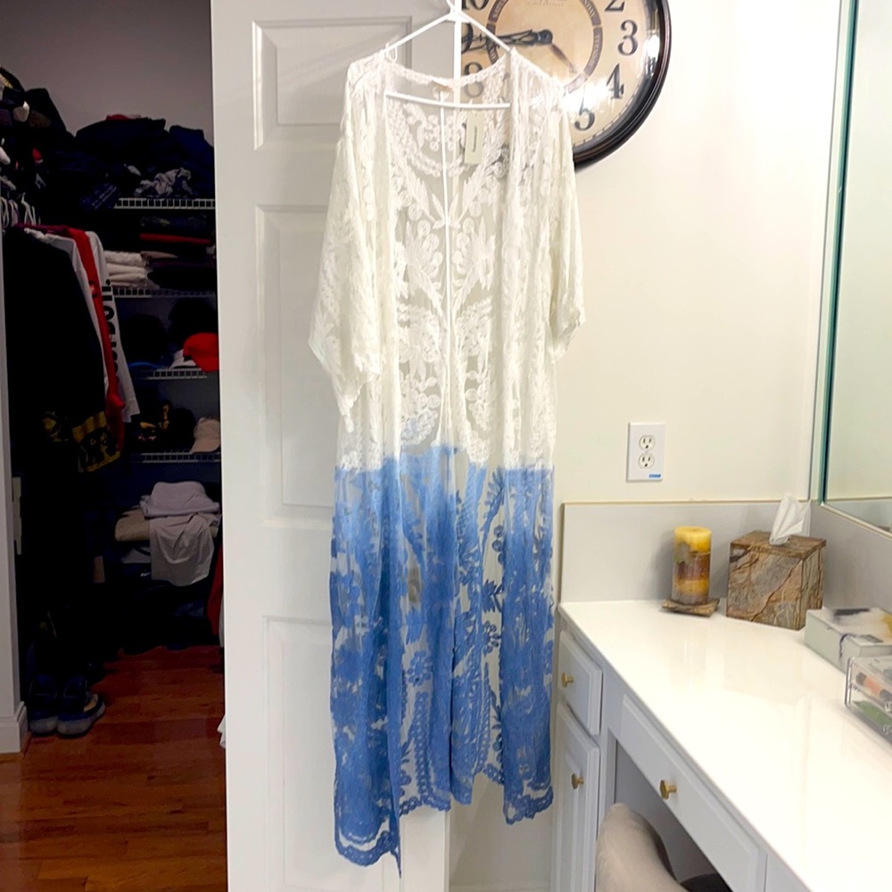 Lace Ombré Cover Up